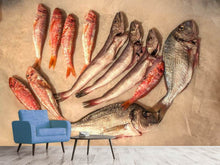 Load image into Gallery viewer, Photo Wallpaper Raw fish 2
