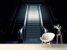 Load image into Gallery viewer, Photo Wallpaper Escalator in the dark
