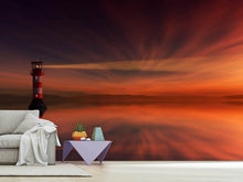Load image into Gallery viewer, Photo Wallpaper Red sky at the lighthouse

