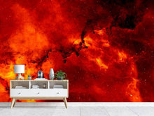 Load image into Gallery viewer, Photo Wallpaper Red starry sky
