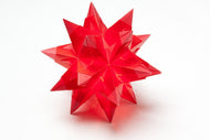 Photo Wallpaper Red christmas star