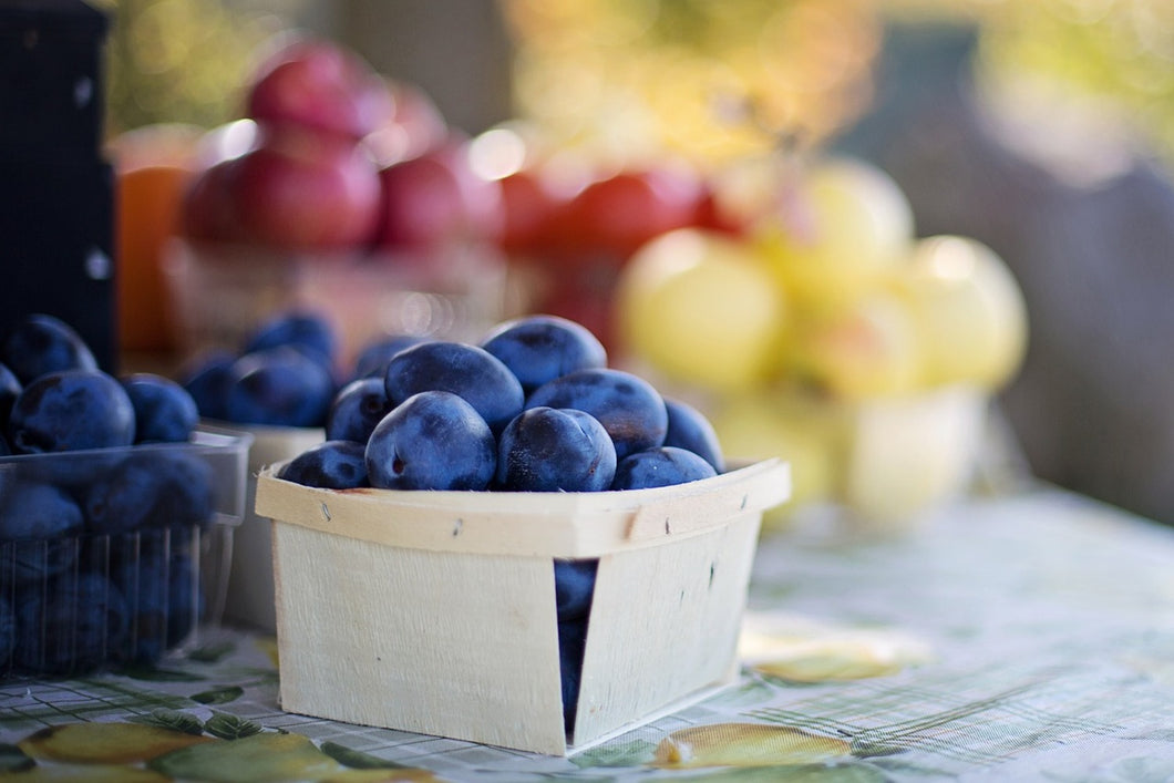 Photo Wallpaper Bowls with fruit