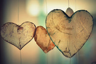 Photo Wallpaper Beautiful hearts