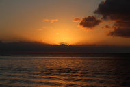 Photo Wallpaper Beautiful sunrise on the beach