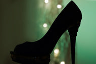 Photo Wallpaper Black high heel