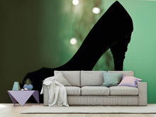 Load image into Gallery viewer, Photo Wallpaper Black high heel
