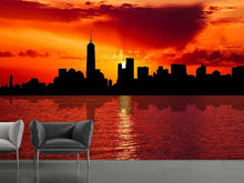Load image into Gallery viewer, Photo Wallpaper NYC skyline at dusk
