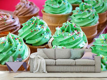 Load image into Gallery viewer, Photo Wallpaper Soft ice cream
