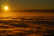 Photo Wallpaper Sunrise in the nature