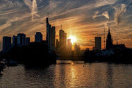 Photo Wallpaper Sunset on the skyline