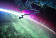 Photo Wallpaper Spectacular satellite picture