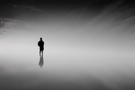Photo Wallpaper Reflection in the fog