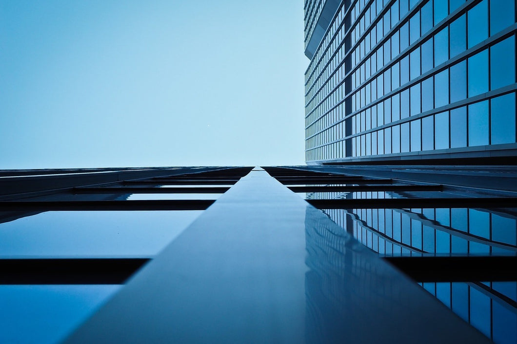 Photo Wallpaper Reflections of a facade