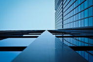 Photo Wallpaper Reflections of a facade
