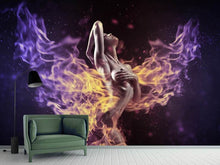 Load image into Gallery viewer, Photo Wallpaper play with the fire
