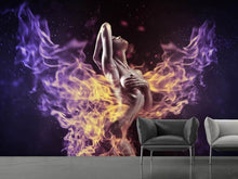 Load image into Gallery viewer, Photo Wallpaper play with the fire
