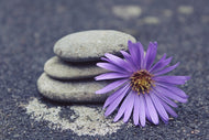 Photo Wallpaper Stack stones