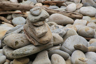 Photo Wallpaper Stone stack XL