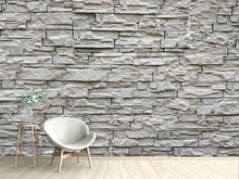 Load image into Gallery viewer, Photo Wallpaper Stone wall design
