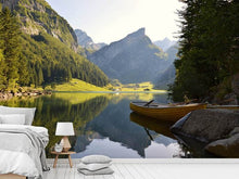Load image into Gallery viewer, Photo Wallpaper Still waters in the mountains

