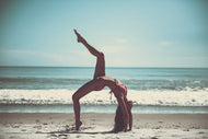 Photo Wallpaper Beach gymnastics