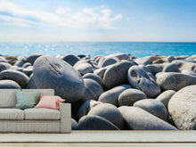Load image into Gallery viewer, Photo Wallpaper Beach stones
