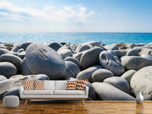 Load image into Gallery viewer, Photo Wallpaper Beach stones
