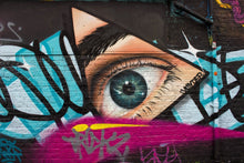 Load image into Gallery viewer, Photo Wallpaper Street Art The Eye
