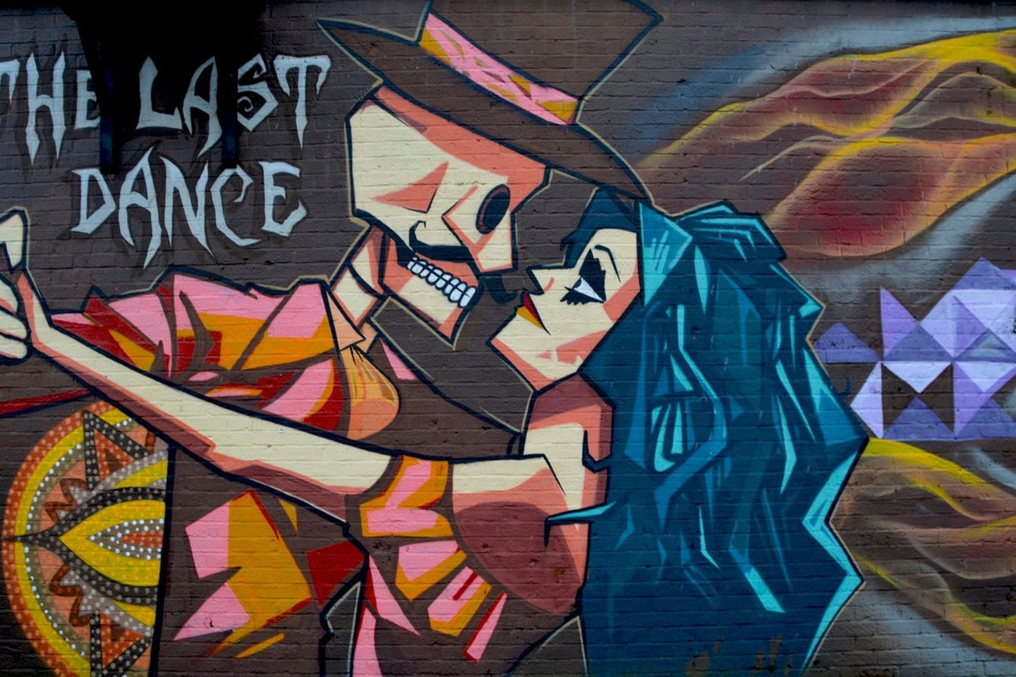 Photo Wallpaper Street art Last Dance