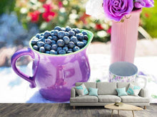 Load image into Gallery viewer, Photo Wallpaper Sweet blueberries
