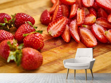 Load image into Gallery viewer, Photo Wallpaper Sweet strawberries
