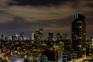 Photo Wallpaper Tel Aviv in the evening