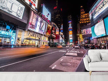 Load image into Gallery viewer, Photo Wallpaper Times Square at night
