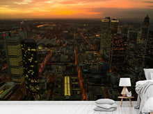 Load image into Gallery viewer, Photo Wallpaper Above the rooftops of Frankfurt
