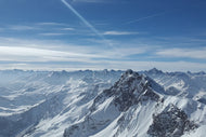 Photo Wallpaper Over the peaks