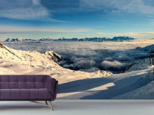 Load image into Gallery viewer, Photo Wallpaper Above the clouds in the snow
