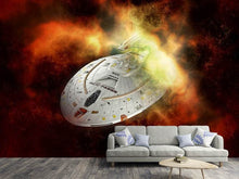 Load image into Gallery viewer, Photo Wallpaper UFO in space
