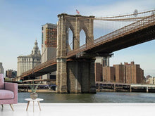 Load image into Gallery viewer, Photo Wallpaper Under the Brooklyn Bridge
