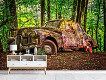 Load image into Gallery viewer, Photo Wallpaper Abandoned classic car

