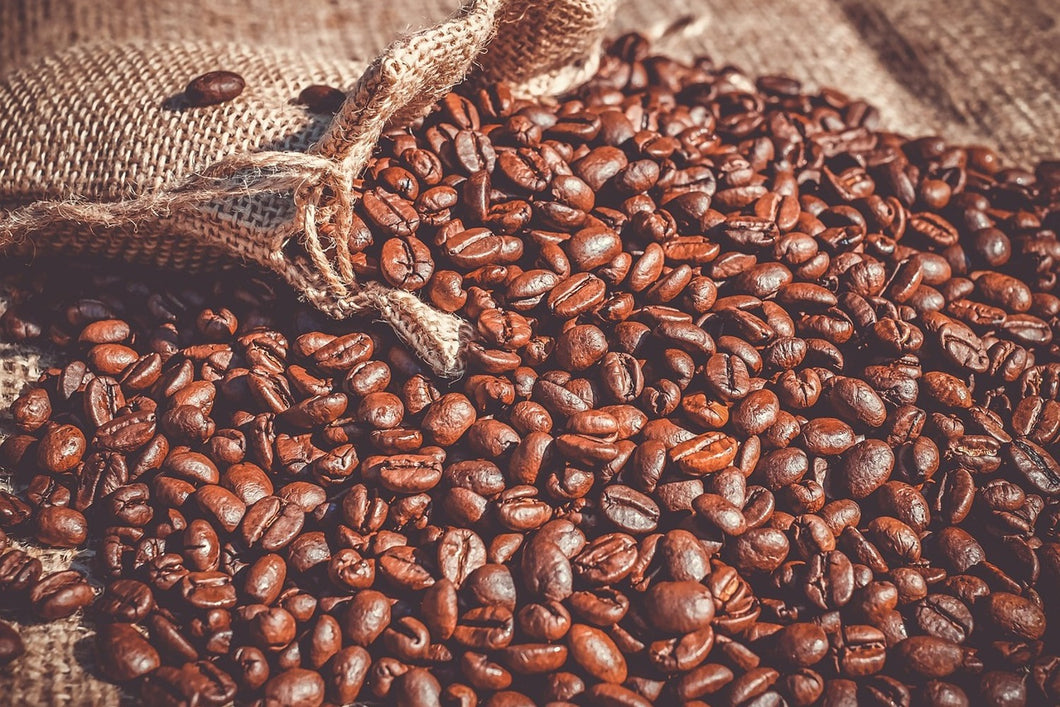 Photo Wallpaper Many coffee beans