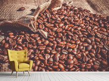Load image into Gallery viewer, Photo Wallpaper Many coffee beans
