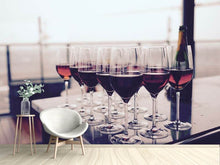 Load image into Gallery viewer, Photo Wallpaper Many wine glasses
