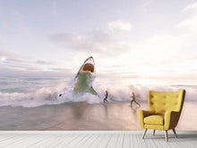 Load image into Gallery viewer, Photo Wallpaper Beware shark
