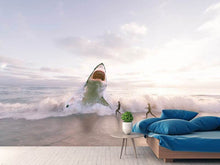 Load image into Gallery viewer, Photo Wallpaper Beware shark
