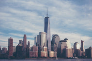 Photo Wallpaper Clouds at the World Trade Center