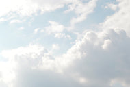 Photo Wallpaper Clouds in the light
