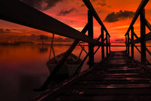 Load image into Gallery viewer, Photo Wallpaper Beautiful evening mood by the sea
