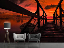 Load image into Gallery viewer, Photo Wallpaper Beautiful evening mood by the sea
