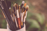 Photo Wallpaper XL brush