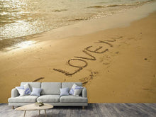Load image into Gallery viewer, Photo Wallpaper Sign in the sand